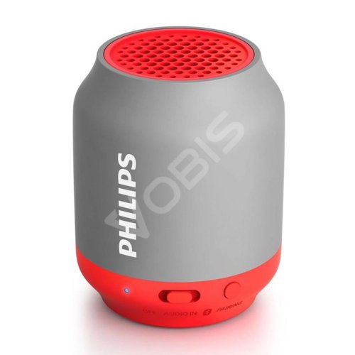 Głośnik bezprzewodowy Philips BT25B/00 szaro-czerwony