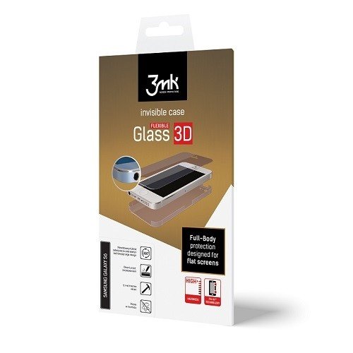 3MK FlexibleGlass 3D Samsung S7 G930 szkło hybrydowe przód i tył