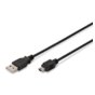 Kabel USB ASSMANN 2.0 A/M - mini B/M, 1m 