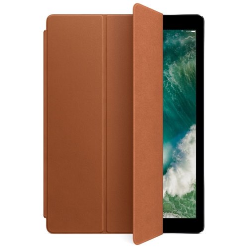 Apple iPad Pro 12.9 Leather Smart Cover - Saddle Brown