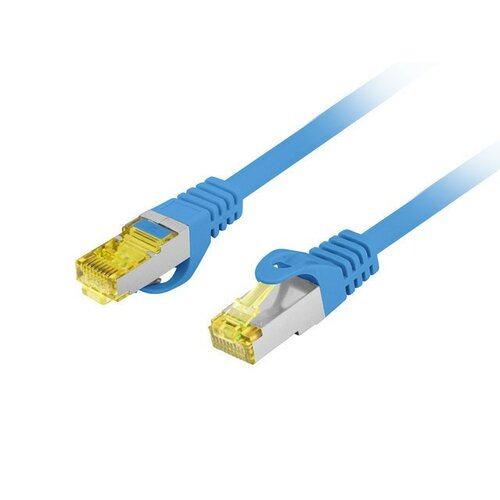 Patch cord Lanberg PCF6A-10CU-0025-B S/FTP