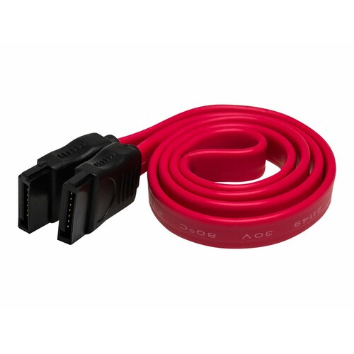 Kabel Akyga AK-CA-27 ( SATA - SATA F-F PVC 0,5m czerwony )