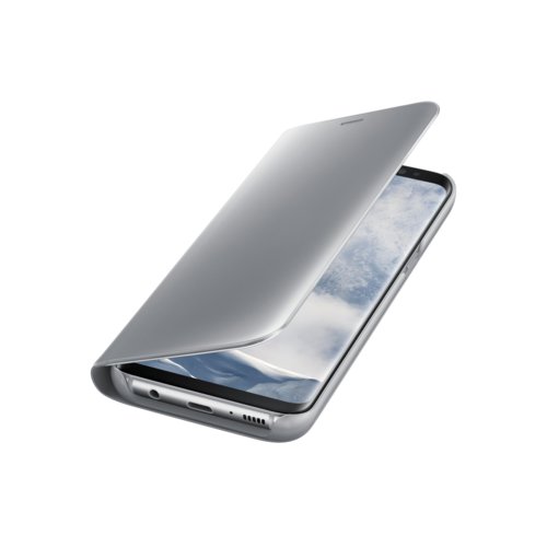 Etui Samsung Clear View Standing Cover do Galaxy S8 Silver EF-ZG950CSEGWW