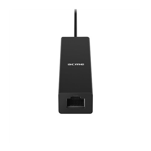 Hub USB ACME HB540, 3 porty USB 3.0 + LAN, wtyk USB 3.0 type-C