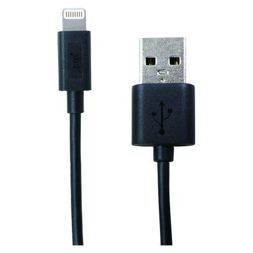 Kabel USB - lightning PQI 180cm, czarny iPhone, iPad