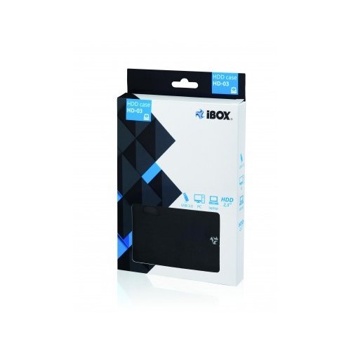 Obudowa HDD 2.5" iBOX HD-03 USB 3.0 czarna