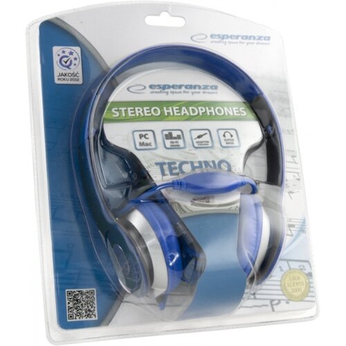 Słuchawki stereo Esperanza Techno EH145B