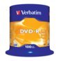 DVD-R Verbatim 16x 4.7GB (Cake 100) MATT SILVER