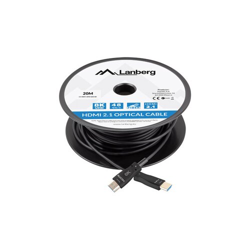 Kabel HDMI Lanberg CA-HDMI-30FB-0200-BK 20m