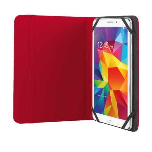 Trust Primo Folio Case with Stand for 7-8" tablets - red