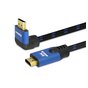 Kabel HDMI Savio CL-147 czarno-niebieski