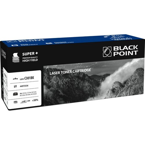 Toner laserowy Black Point LCBPOC301BK Czarny