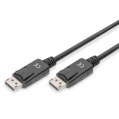 ASSMANN Kabel połączeniowy DisplayPort 1.1a z zatrzaskami Typ DP/DP M/M czarny 15m