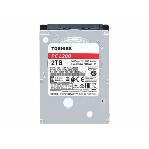 Dysk Toshiba L200 Mobile 2TB 2,5" SATA 5400rpm 128MB BULK