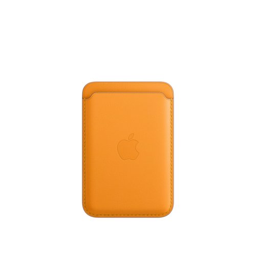 Skórzany portfel do iPhone Leather Wallet z funkcją MagSafe - kalifornijski mak