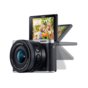 Aparat cyfrowy Samsung EV-NX3000 z obiektywem 16-50mm Czarny