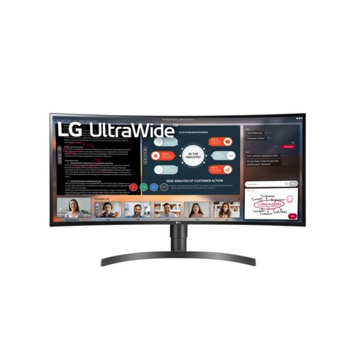 Monitor LG 34WL85C-B 34" | 2xHDMI DP HubUSB | Głośniki | Czarny