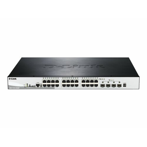 D-Link Switch Smart DGS-1510-28XMP s witch 24xGE PoE 4xSFP+