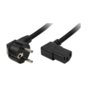 Kabel zasilający LogiLink CP103 Schuko > C13 czarny 2m