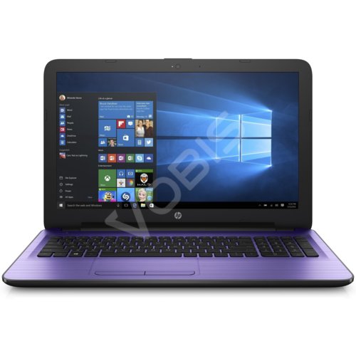 Laptop HP 17-X034 QuadCore N3710 17,3"HD+ 8GB 2TB HD405 DVD HDMI USB3 BT Win10 (REPACK) 2Y Fioletowy