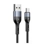 Pleciony kabel micro USB USAMS U55 SJ450USB01 (US-SJ450) 1m