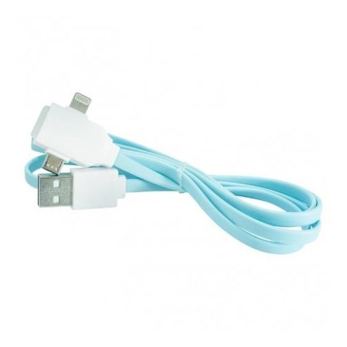 Kabel USB 2 w 1 Manta USB009 micro USB/Iphone 1m