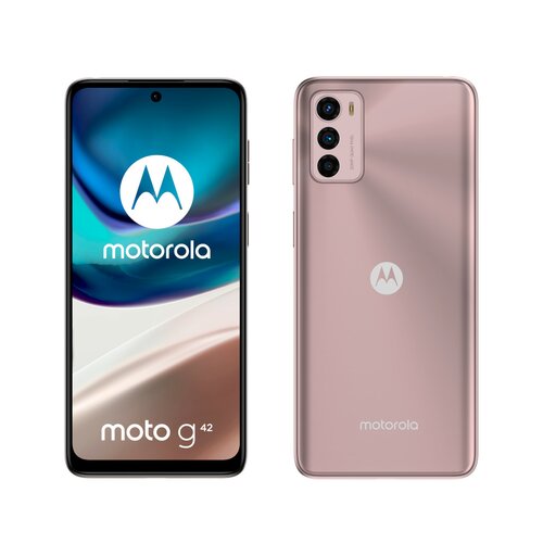 Smartfon Motorola moto g42 4/128GB różowy