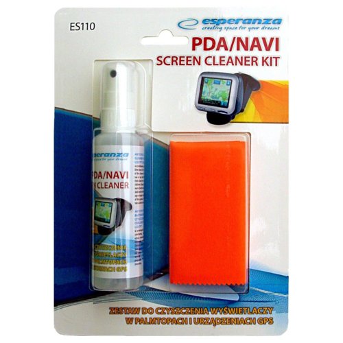 Esperanza Zestaw do czyszczenia ekranów PDA/NAVI ES110