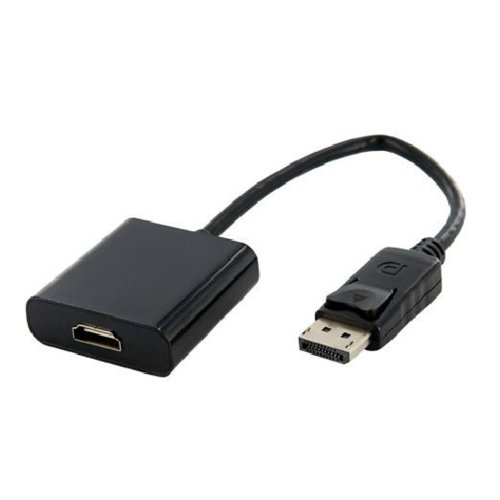 4world Adapter DisplayPort [M] > HDMI [F], kabel, czarny