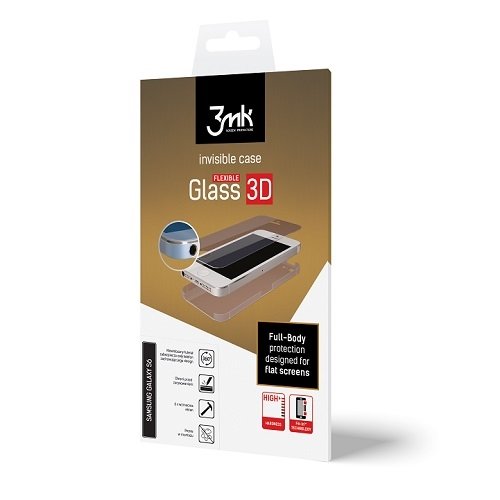 3MK FlexibleGlass 3D iPhone 6/6S szkło hybrydowe przód i tył