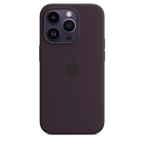 Etui silikonowe Apple MagSafe jagodowe na iPhone 14 Pro