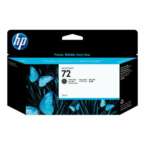 HP Atrament 72 Matte Black Ink Cart/VivInk 130ml