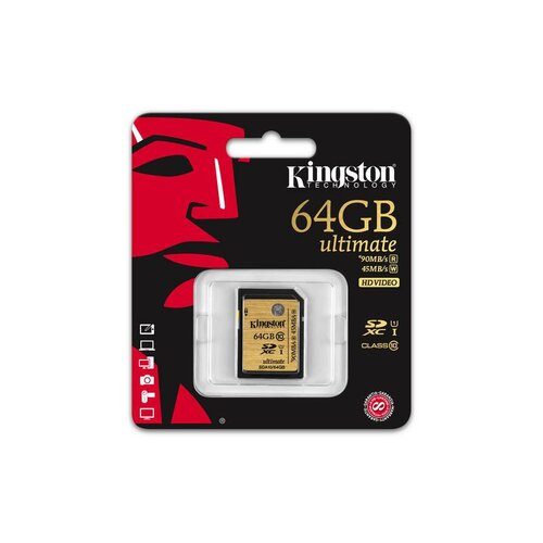 Kingston SDXC 64GB Class10 UHS-I Ultimate Flash Card