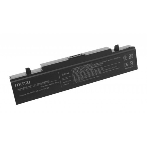 Bateria Mitsu do Samsung R460, R519 6600 mAh (73 Wh) 10.8 - 11.1 Volt