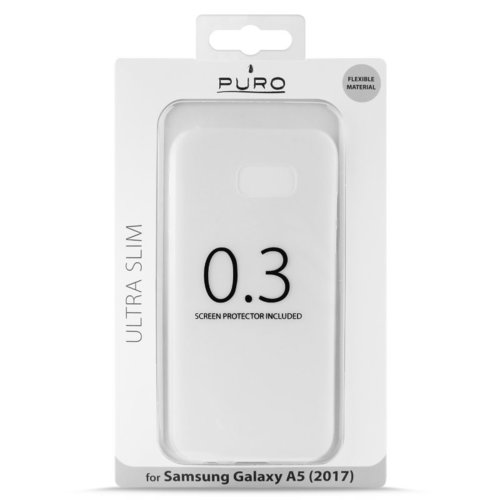 PURO Ultra Slim 0.3 mm etui + folia Galaxy A5 (2017)
