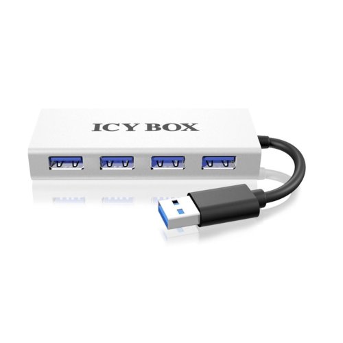 IcyBox IB-AC6104 4 portowy Hub USB 3.0
