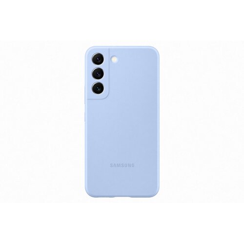 Etui Samsung Silicone Cover do Galaxy S22 Niebieski