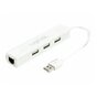 LogiLink Adapter Fast Ethernet do USB2.0 z hubem USB2.0