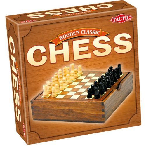 Gra szachy Tactic Wooden Classic 32 pionki