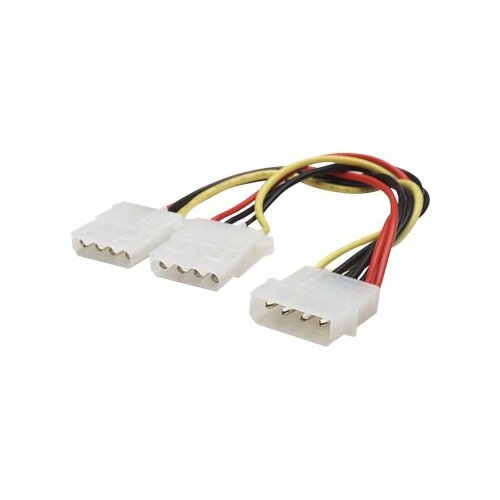 Kabel adapter zasilania Manhattan Molex 2x5,25, 0,2m 