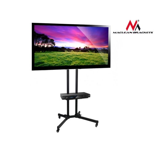 Maclean Profesjonalny stand wózek do telewizora na kółkach Maclean MC-661 max 55kg max 600x400