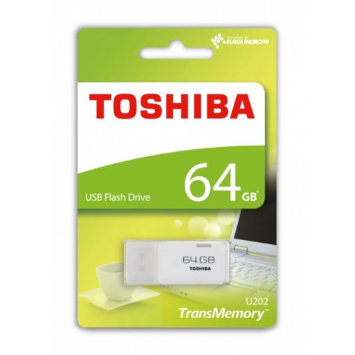 Toshiba Flashdrive U202 64GB USB 2.0 biały