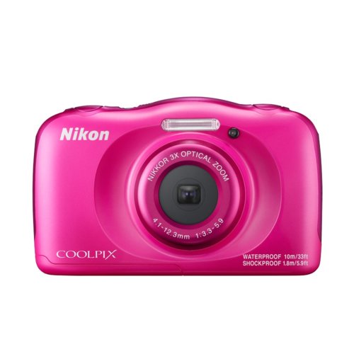 Nikon W100 różowy + plecak