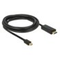 Kabel mini Displayport M -> HDMI 3M Delock