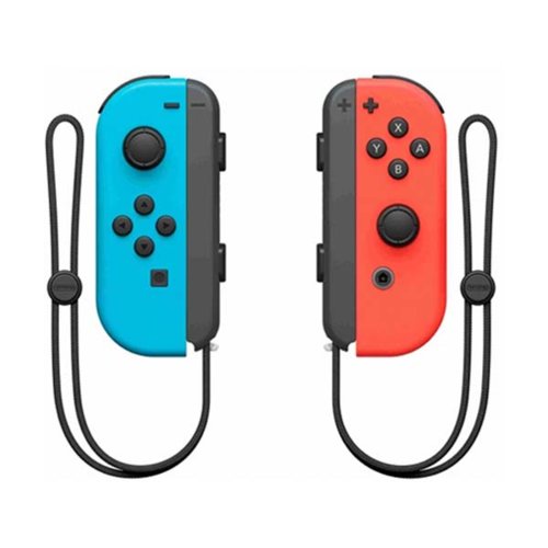 Nintendo Switch Joy-Con Pair Neon Red/Blue - Snipperclips Bundle