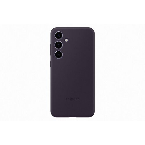 Etui Samsung Silicone Case Galaxy S24+ ciemny fiolet