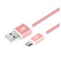 TB Kabel USB-Micro USB 1.5 m różowe złoto sznur