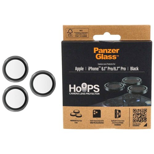 Szkło hartowane PanzerGlass Hoops Camera Lens Protector iPhone 15 Pro/iPhone 15 Pro Max