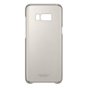 Galaxy S8 Plus Clear Cover Golden