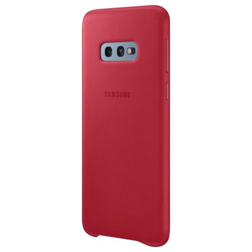 Etui Leather Cover do Galaxy S10e EF-VG970LREGWW czerwony